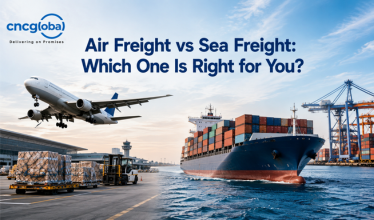 Air freight and sea freight comparison